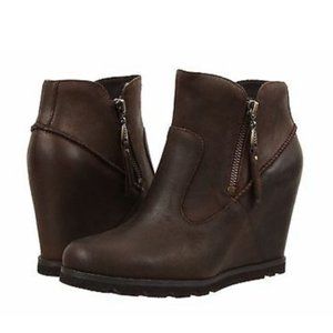 Brown UGG Myrna Wedge Boot